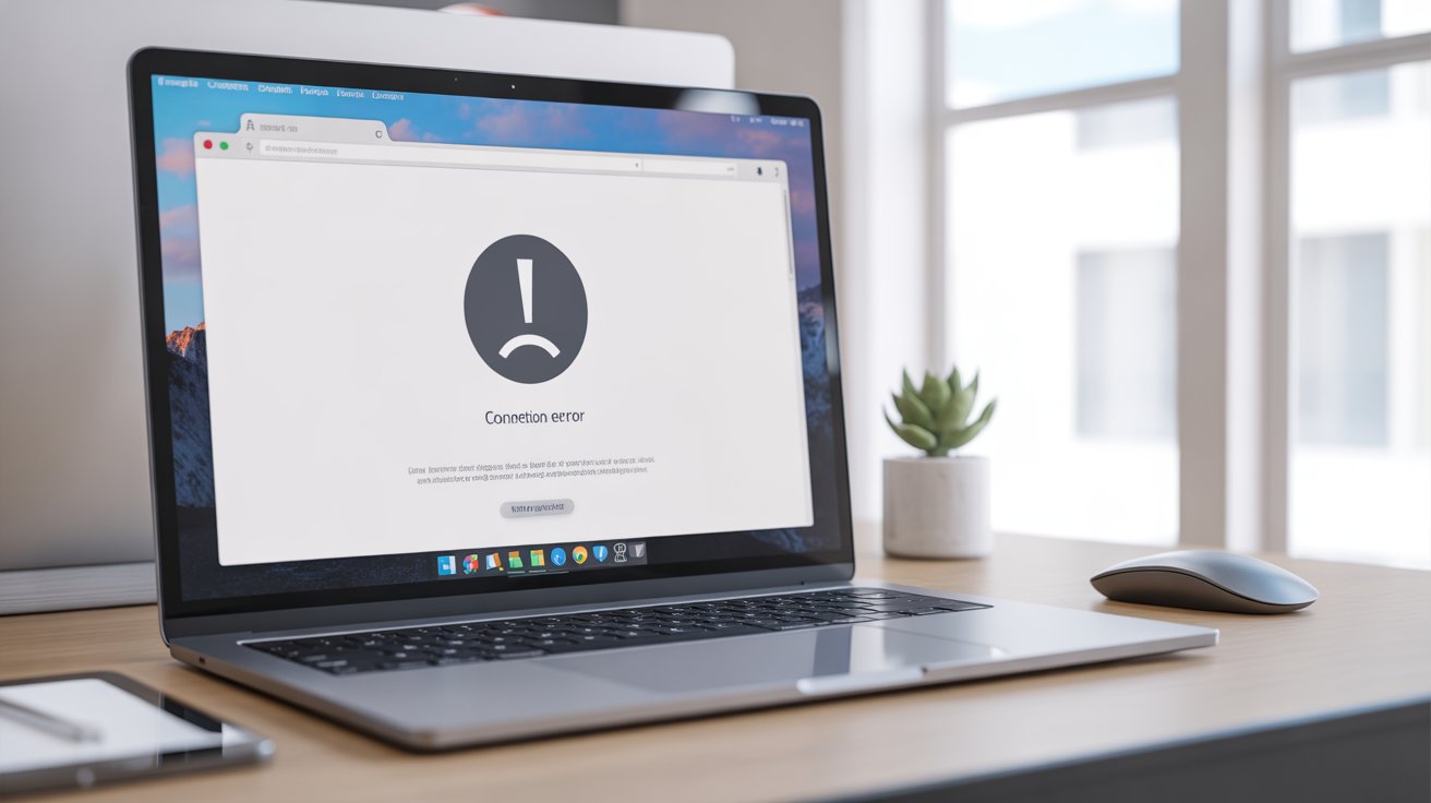 Google Chrome browser showing ERR_CONNECTION_TIMED_OUT error page