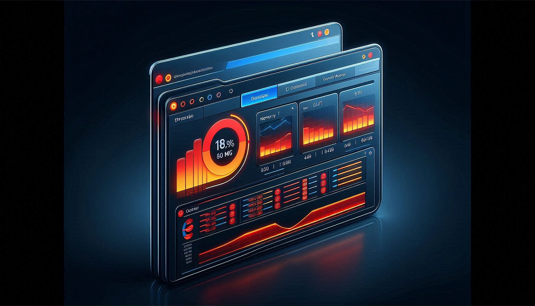 Chrome browser Task Manager showing memory usage breakdown by tabs and extensions